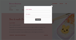 Desktop Screenshot of bentorecetas.com