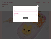 Tablet Screenshot of bentorecetas.com